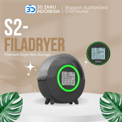 NEW Upgrade Sunlu Filadryer S2 3D Printer Filament Dryer Box Storage